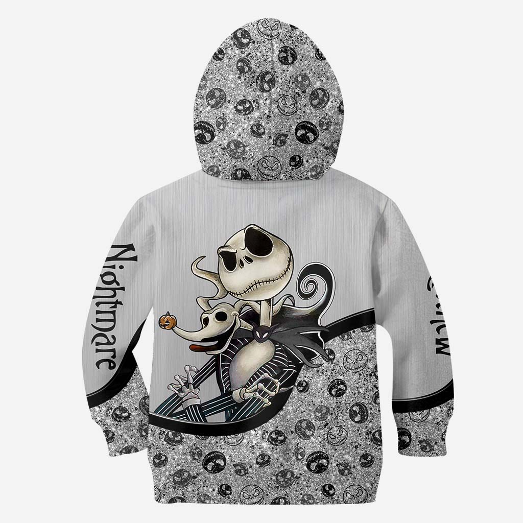 Personalized Nightmare Hoodie and Leggings Custom Name Gift
