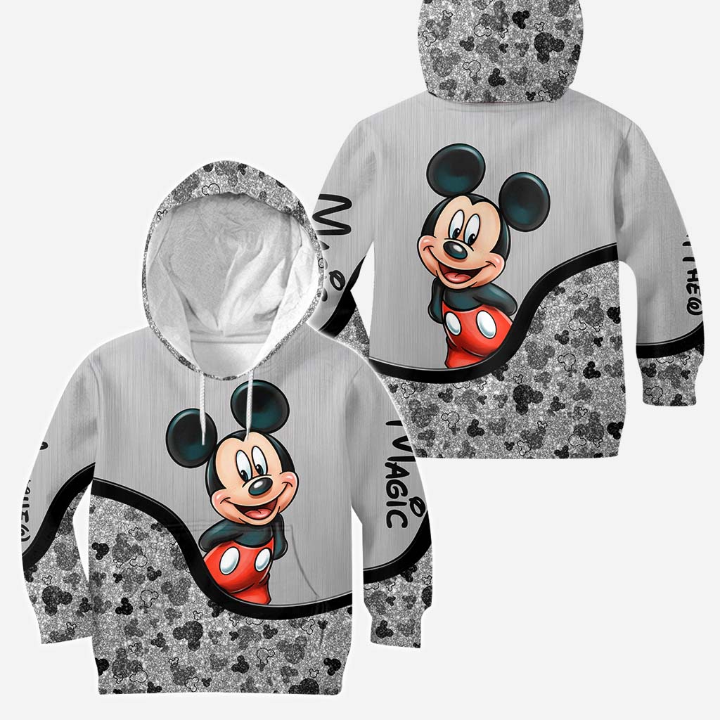 Personalized Mickey Mouse Hoodie & Leggings Set Gift for Kids