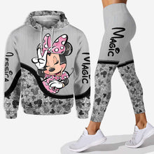 Load image into Gallery viewer, Personalized Mouse Hoodie and Leggings Custom Name Gift

