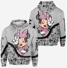 Load image into Gallery viewer, Personalized Mouse Hoodie and Leggings Custom Name Gift

