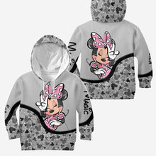 Load image into Gallery viewer, Personalized Mouse Hoodie and Leggings Custom Name Gift
