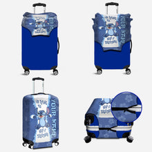 Load image into Gallery viewer, Personalized Ohana Luggage Cover Custom Name Travel Gift
