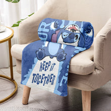 Load image into Gallery viewer, Personalized Ohana Blanket Custom Name Gift for Kids
