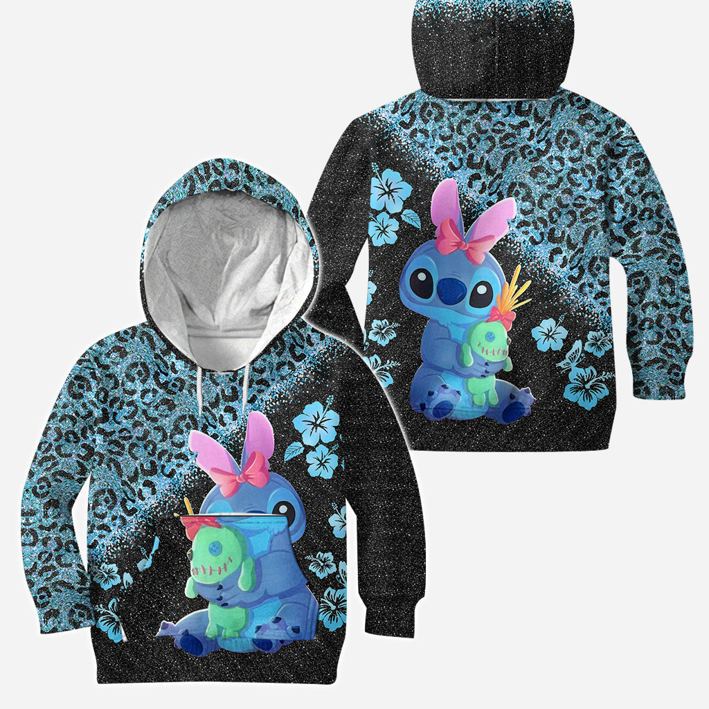 Personalized Ohana Means Family Hoodie & Leggings Set for Women