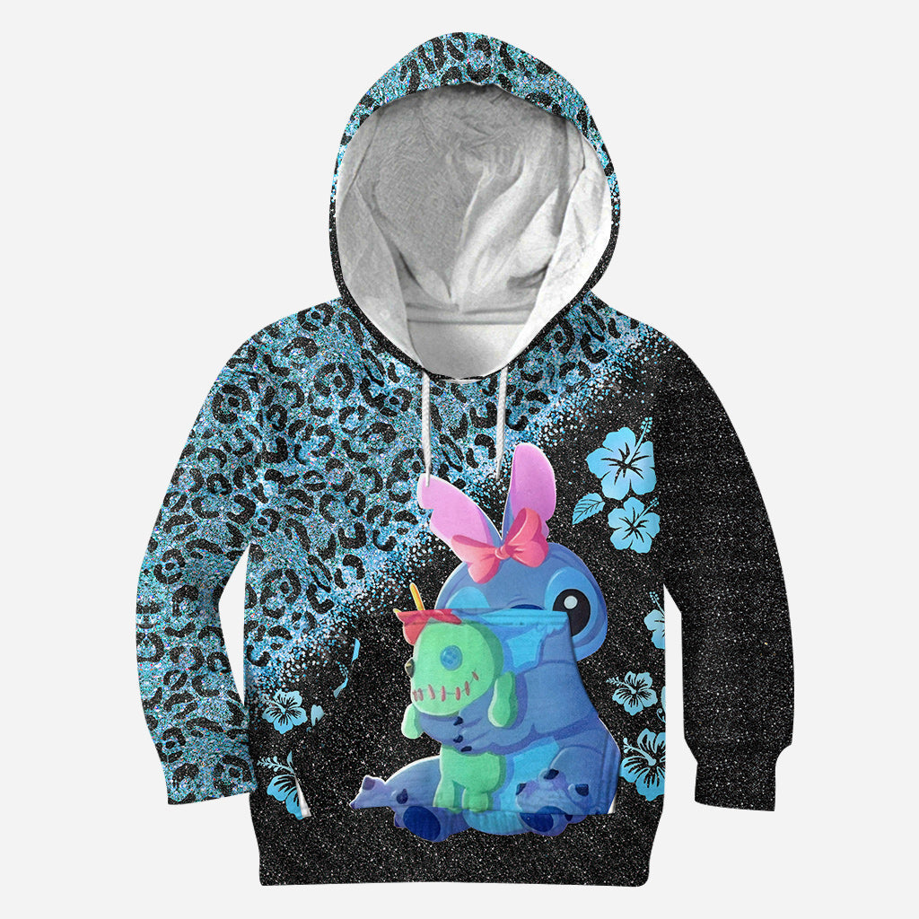 Personalized Ohana Means Family Hoodie & Leggings Set for Women