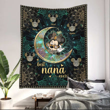 Load image into Gallery viewer, Personalized Best Nana Ever Tapestry Custom Name Gift
