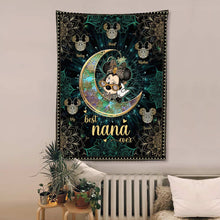 Load image into Gallery viewer, Personalized Best Nana Ever Tapestry Custom Name Gift
