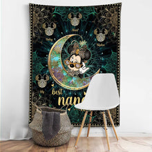 Load image into Gallery viewer, Personalized Best Nana Ever Tapestry Custom Name Gift
