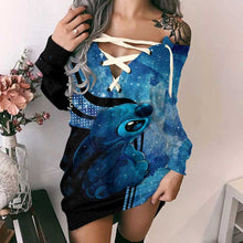 Load image into Gallery viewer, Personalized Off Shoulder Dress Custom Name Gift for Her
