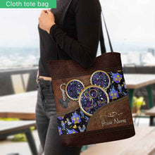 Load image into Gallery viewer, Personalized 50 Years of Magic Kingdom Tote Bag Gift for Disney Fans
