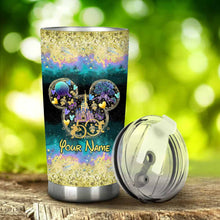 Load image into Gallery viewer, Personalized 50th Anniversary Mouse Tumbler Custom Name Gift
