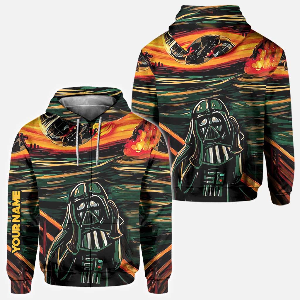 Personalized All Over Hoodie Custom Name Force Gift for Fans