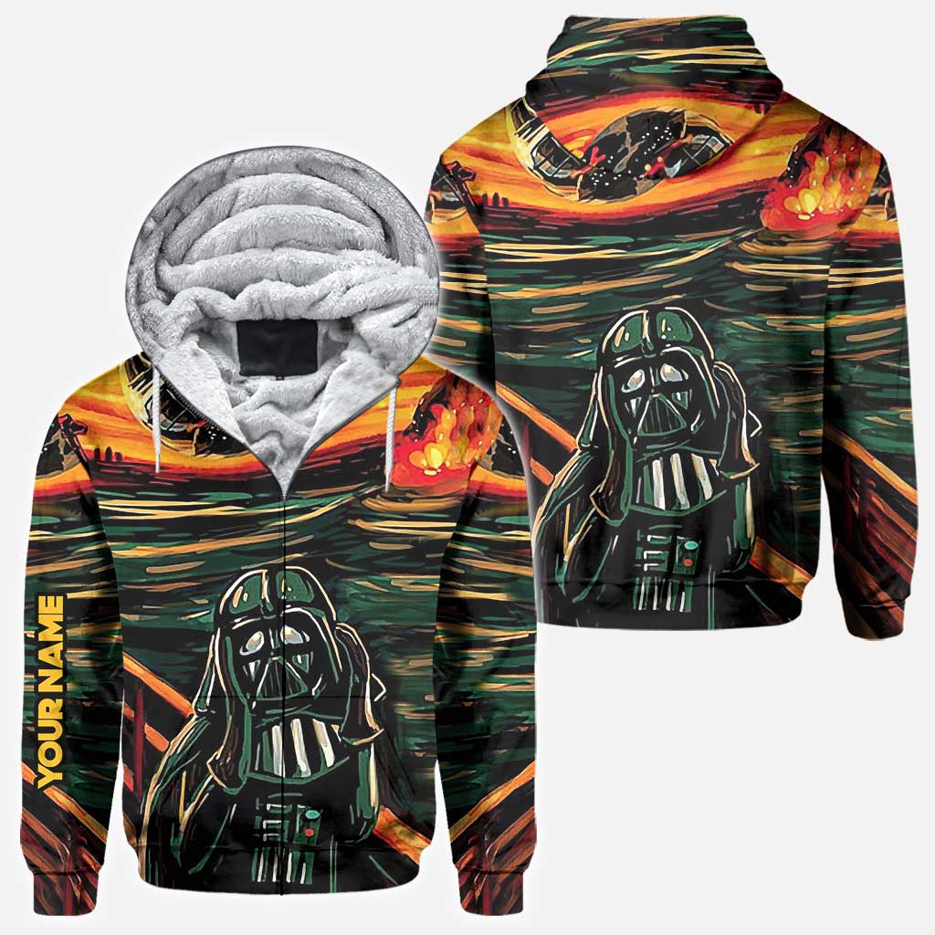 Personalized All Over Hoodie Custom Name Force Gift for Fans