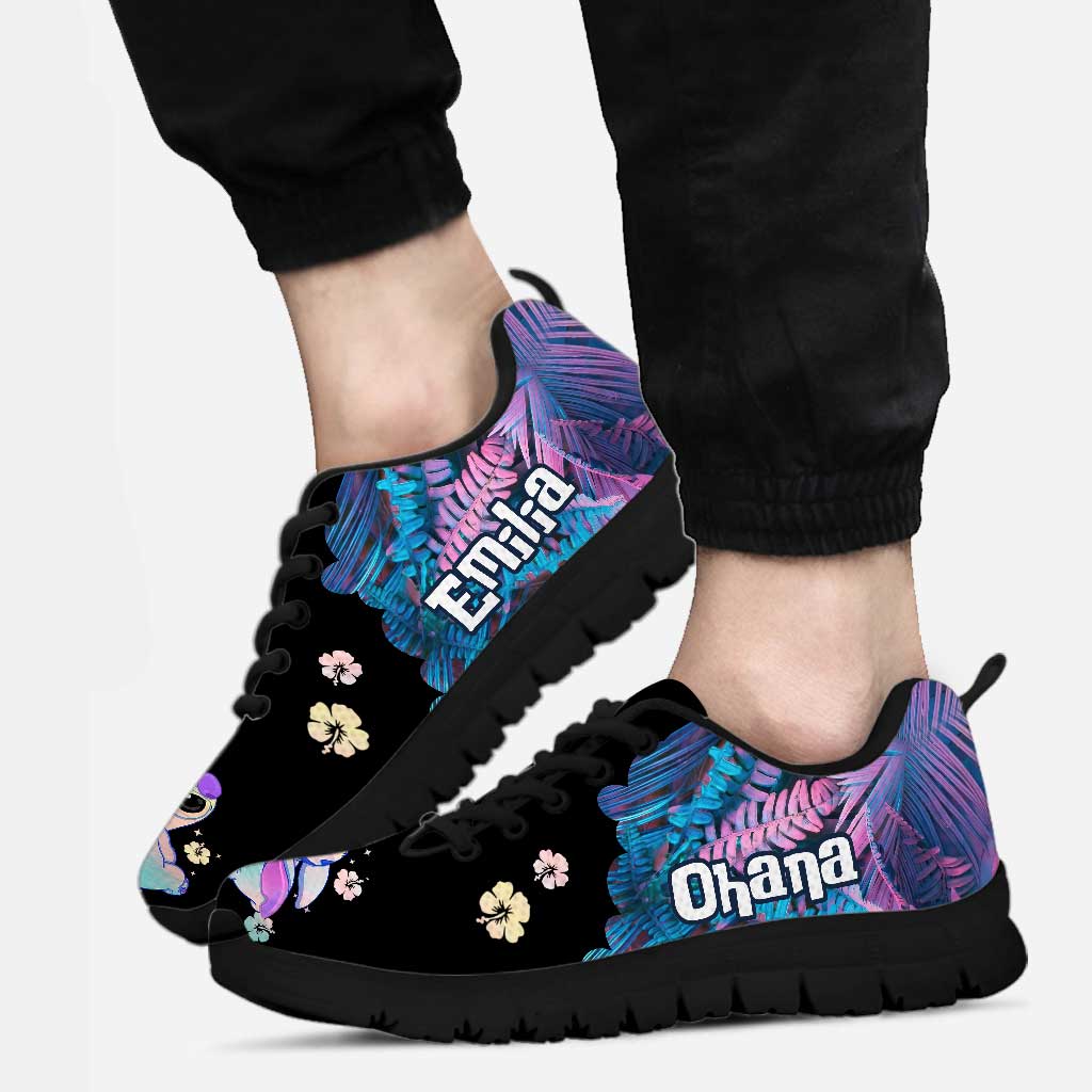 Personalized Ohana Sneakers Custom Name Summer Gift