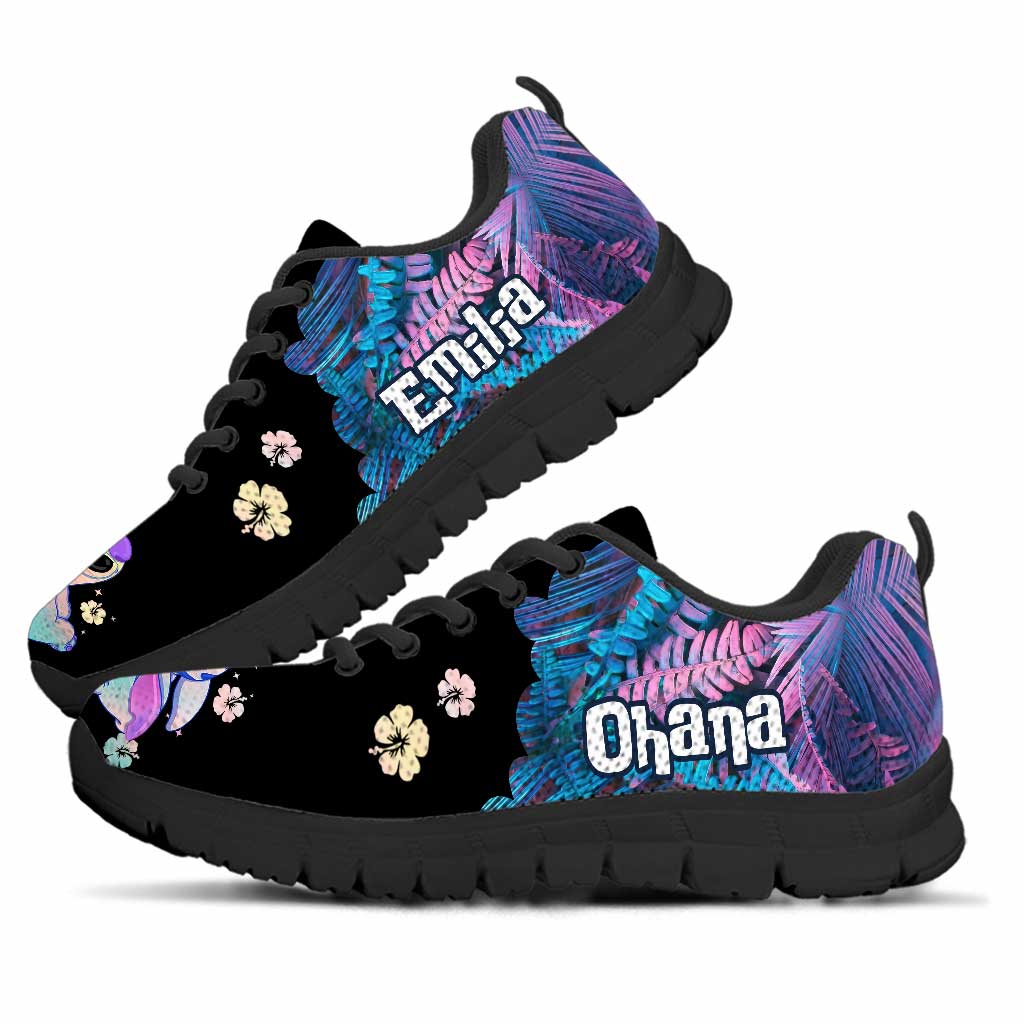 Personalized Ohana Sneakers Custom Name Summer Gift
