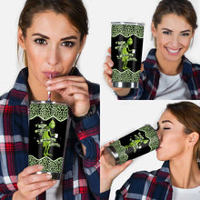 Load image into Gallery viewer, Personalized Christmas Tumbler Grinch Design Custom Name Gift
