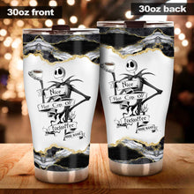 Load image into Gallery viewer, Personalized Nightmare Tumbler Custom Name Gift for Halloween
