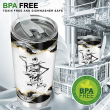 Load image into Gallery viewer, Personalized Nightmare Tumbler Custom Name Gift for Halloween
