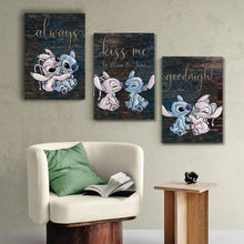 Load image into Gallery viewer, Personalized Ohana Poster &amp; Canvas Set for Couples | Unique Gift
