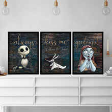 Load image into Gallery viewer, Personalized Couple Nightmare Poster &amp; Canvas Set Gift
