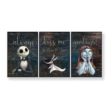 Load image into Gallery viewer, Personalized Couple Nightmare Poster &amp; Canvas Set Gift
