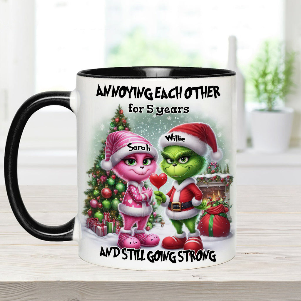 Personalized Accent Mug Annoying Each Other Gift for Couple Christmas
