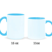 Load image into Gallery viewer, Personalized Ohana Accent Mug Unique Gift for Couples
