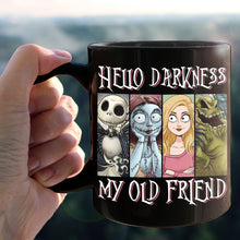 Load image into Gallery viewer, Personalized Nightmare Mug Hello Darkness Gift for Horror Fans

