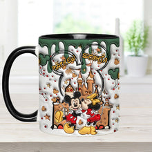Load image into Gallery viewer, Personalized Accent Mug with Two-Tone Design for Couples
