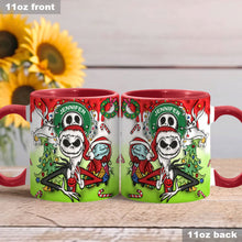 Load image into Gallery viewer, Personalized Nightmare Accent Mug Custom Name Halloween Gift
