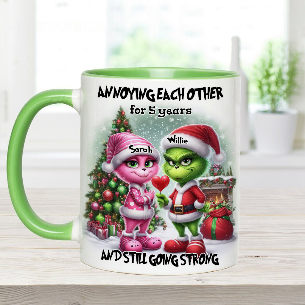 Personalized Accent Mug Annoying Each Other Gift for Couple Christmas