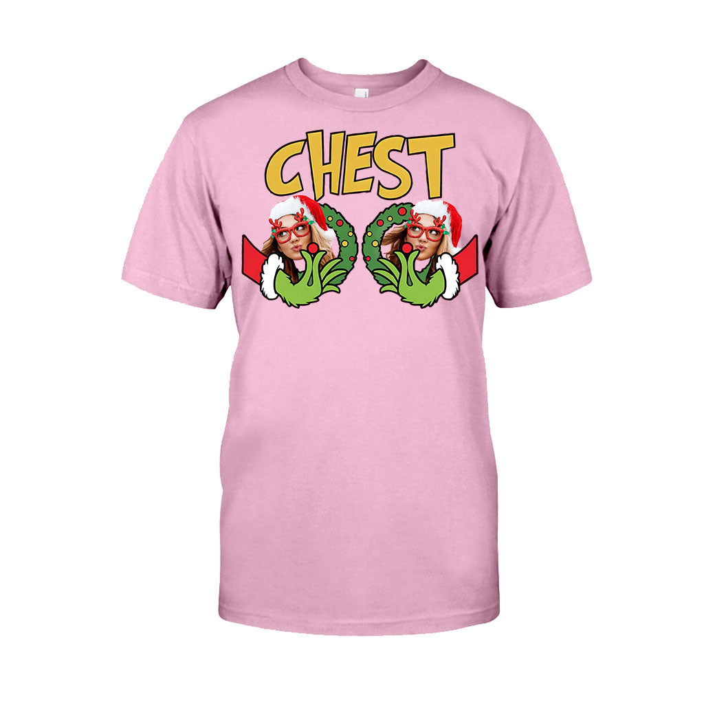 Personalized Grinchmas Christmas T-Shirt & Hoodie with Custom Name