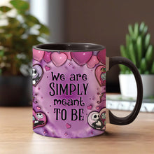 Load image into Gallery viewer, Personalized Nightmare Accent Mug Custom Name Gift for Couples
