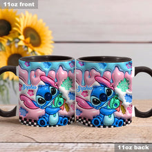 Load image into Gallery viewer, Personalized Ohana Accent Mug Custom Name Gift for Family

