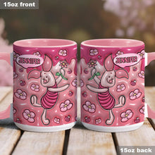 Load image into Gallery viewer, Personalized Mouse Accent Mug Custom Name Gift for Kids
