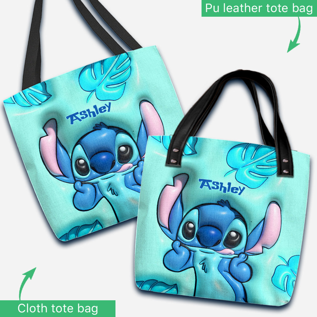 Personalized Ohana Tote Bag Custom Name Unique Gift