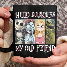 Load image into Gallery viewer, Personalized Nightmare Mug Hello Darkness Gift for Horror Fans
