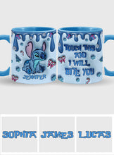 Load image into Gallery viewer, Personalized Ohana Accent Mug Custom Name Birthday Gift

