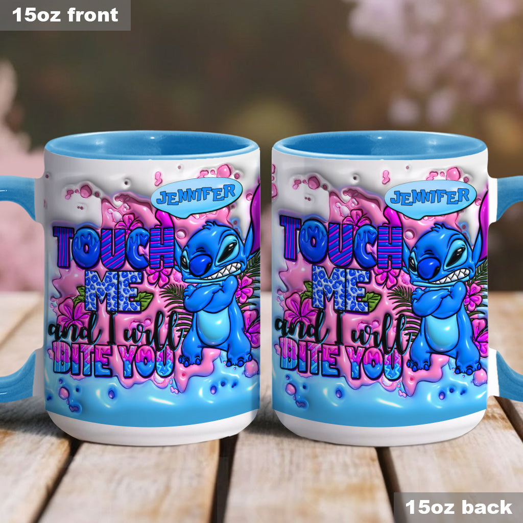 Personalized Ohana Accent Mug Custom Name Unique Gift