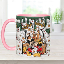 Load image into Gallery viewer, Personalized Accent Mug with Two-Tone Design for Couples
