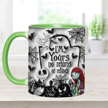 Load image into Gallery viewer, Personalized Halloween Accent Mug Custom Name for Couples
