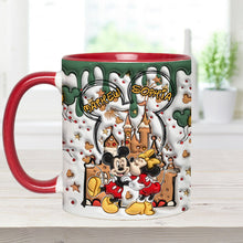 Load image into Gallery viewer, Personalized Accent Mug with Two-Tone Design for Couples
