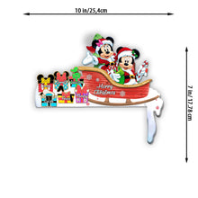 Load image into Gallery viewer, Personalized Merry Christmas Mouse Door Frame Decoration
