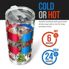 Load image into Gallery viewer, Personalized Grinch Tumbler with Name Custom Christmas Gift
