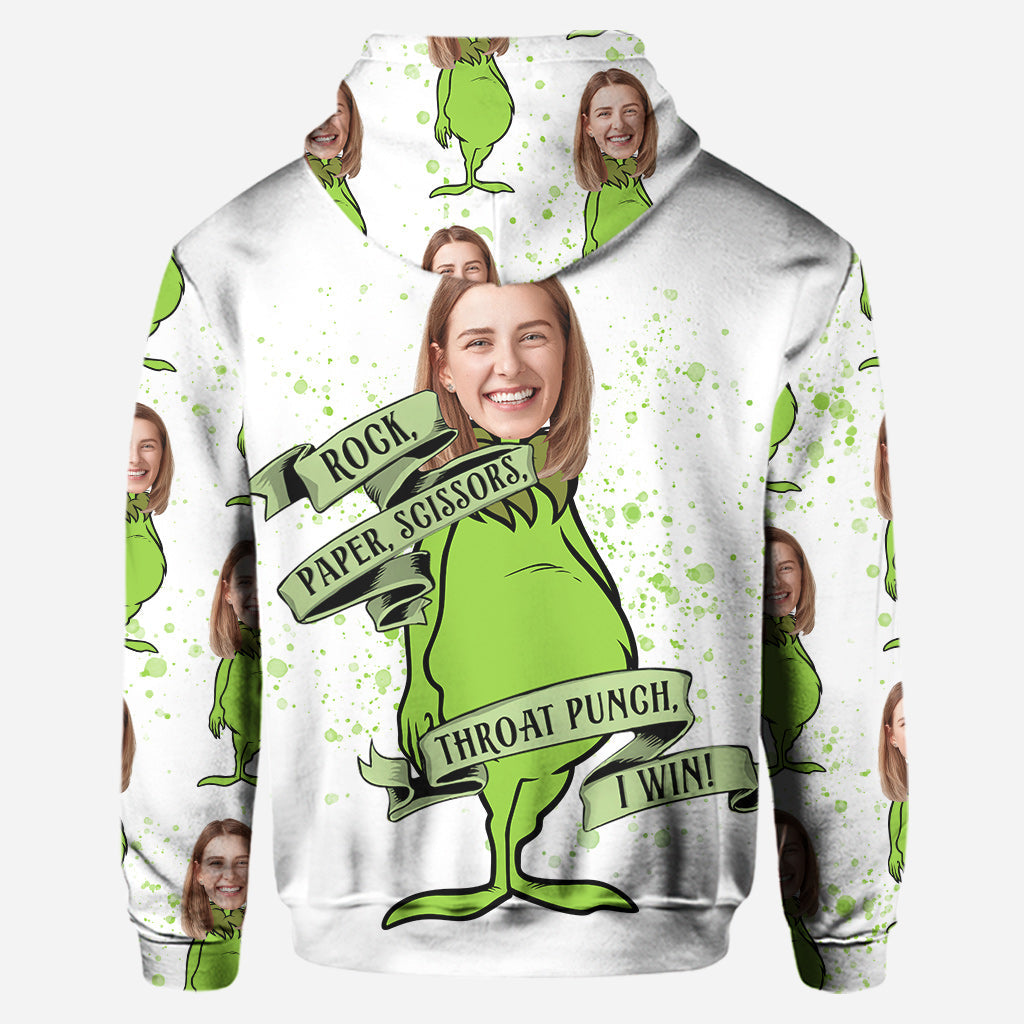 Personalized Grinch Hoodie & Leggings Set Custom Name Gift for Christmas