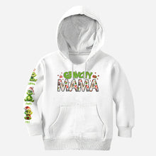 Load image into Gallery viewer, Personalized Grinch Mama All Over Shirt for Christmas Gift
