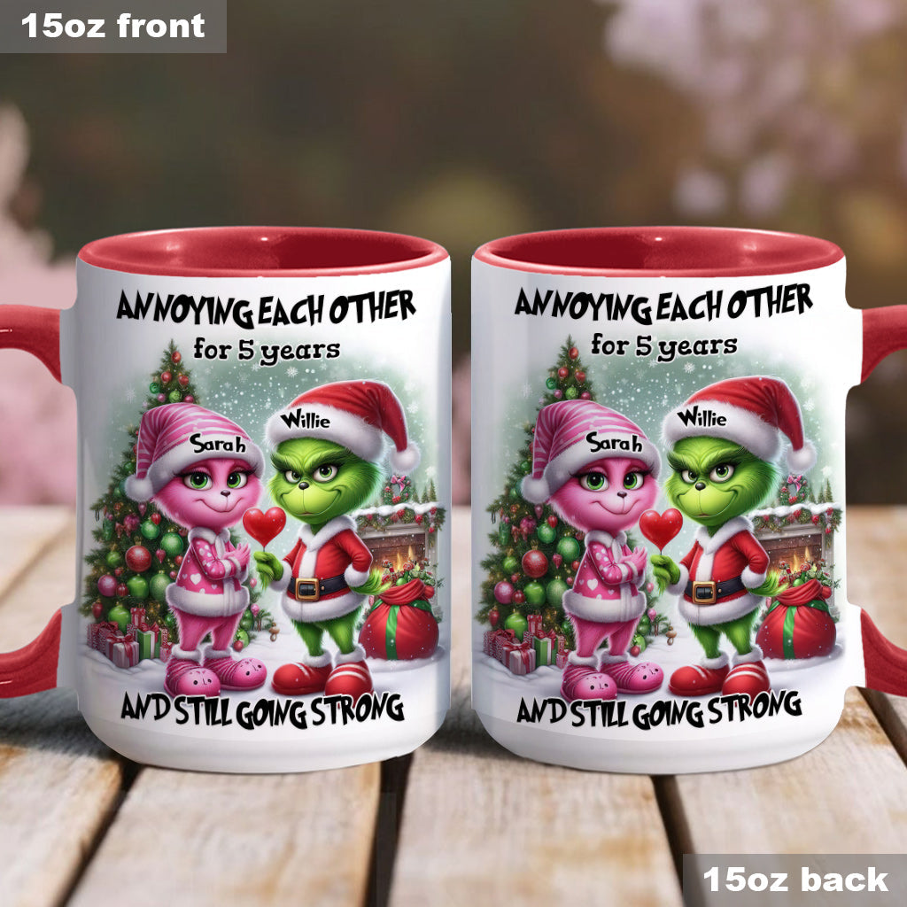 Personalized Accent Mug Annoying Each Other Gift for Couple Christmas