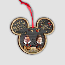 Load image into Gallery viewer, Personalized Mickey Mouse Layered Ornament Custom Gift for Couples
