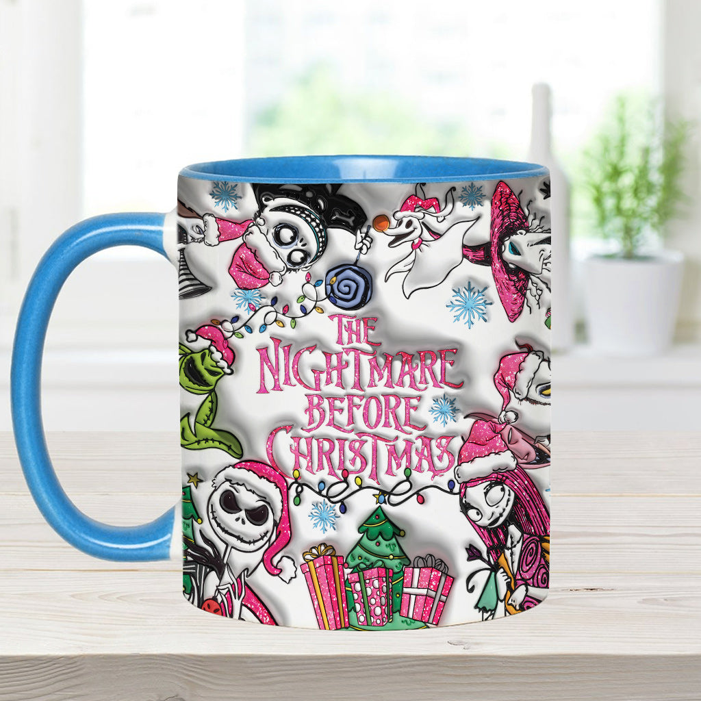 Personalized Nightmare Before Christmas Accent Mug Gift