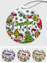 Load image into Gallery viewer, Personalized Christmas Air Freshener Custom Name Gift
